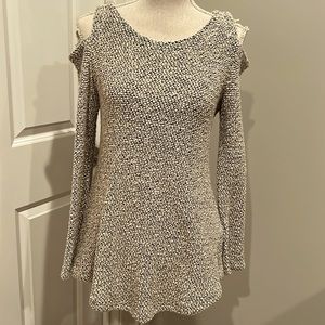 Soft Surroundings metallic blend top